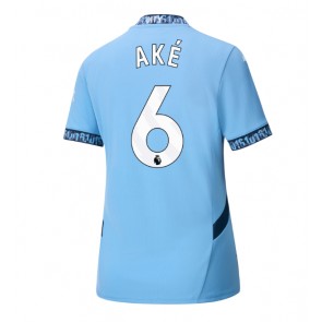 Manchester City Nathan Ake #6 Hemmatröja Dam 2024-25 Kortärmad